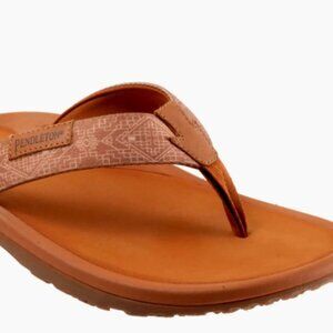 Pendleton All Leather Flip Flop NWT